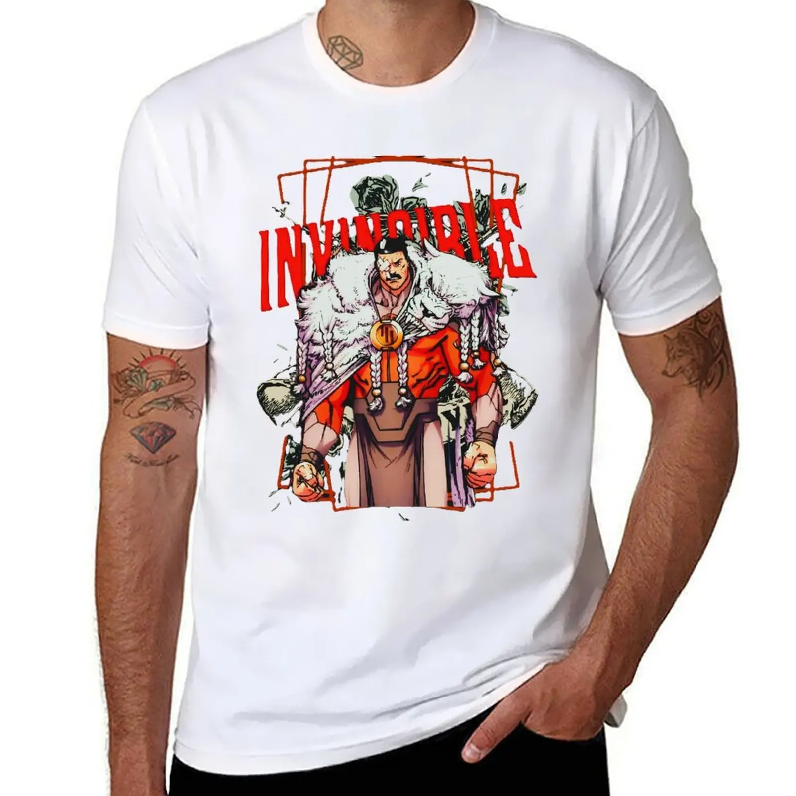 

Thragg T-Shirt Classic Crew Neck Cotton T-Shirt