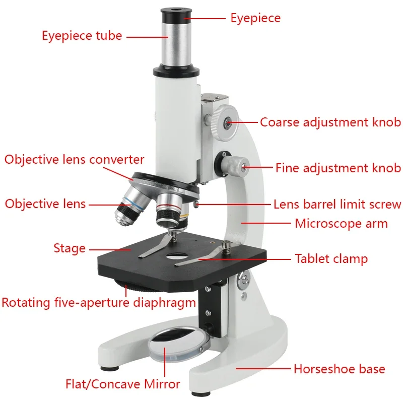 40X - 640X Student Biological Microscope Laboratory Professional Biological Trinocular Microscope With HDMI USB Video Camera