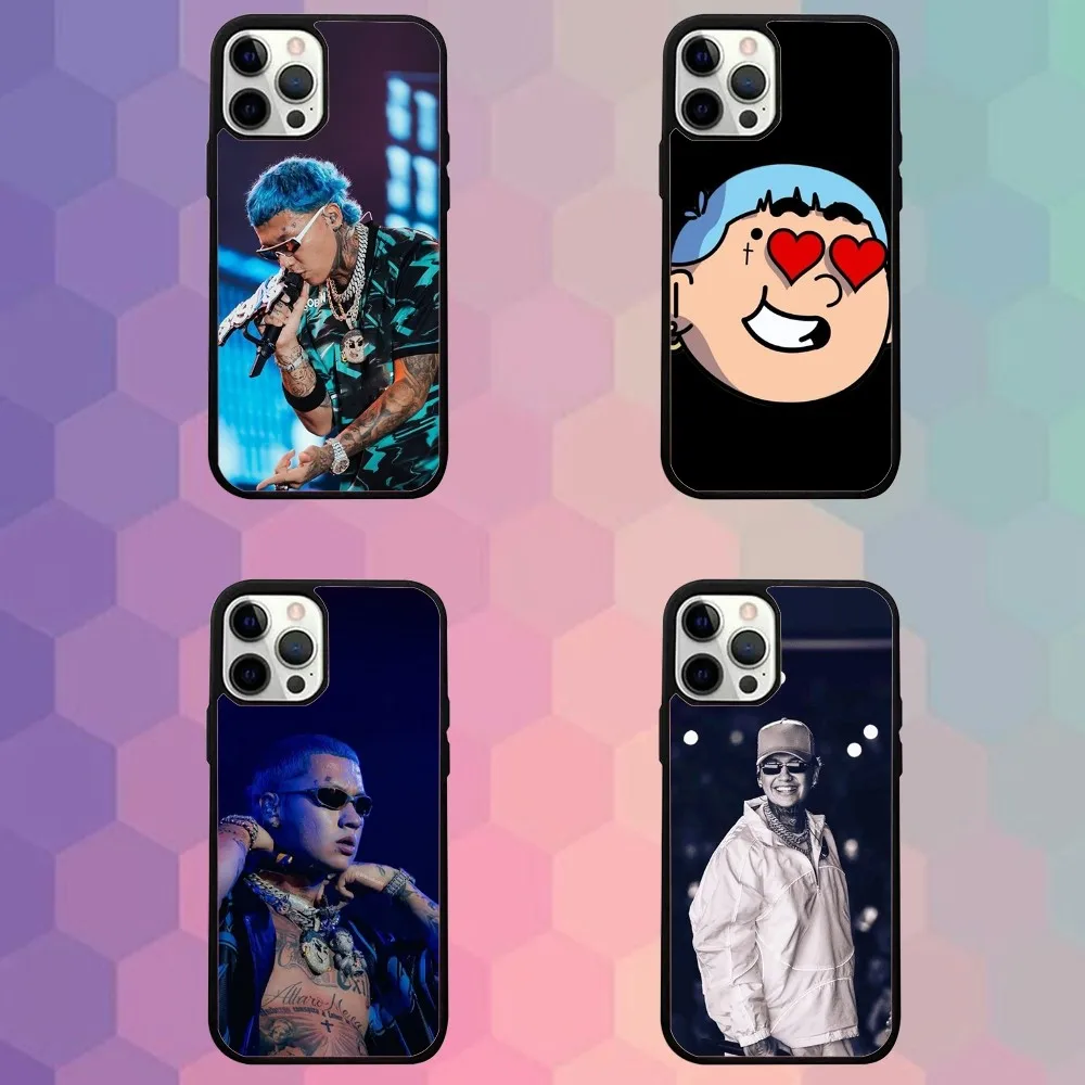 

B-Blessd-ds Rapper C-Cantantes Phone Case For iPhone 16e,16,15,14,13,12,11,Plus,Pro,Max,Mini Magsafe Magnetic Wireless Charging