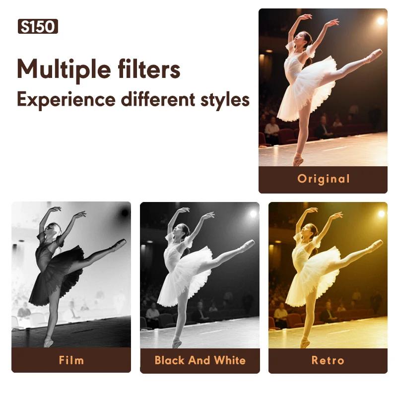 كاميرا ريترو صغيرة مع شاشة داخلية للمنزل والخارج 1080 بكسل رياضية محمولة عتيقة كاميرا صغيرة جدًا ومسجل فيديو