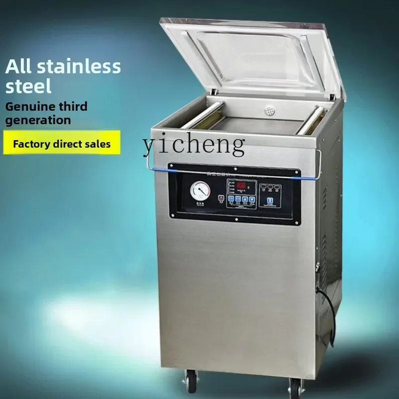 ZZ Confezionatrice sottovuoto a camera singola Macchina sottovuoto per alimenti in acciaio inossidabile