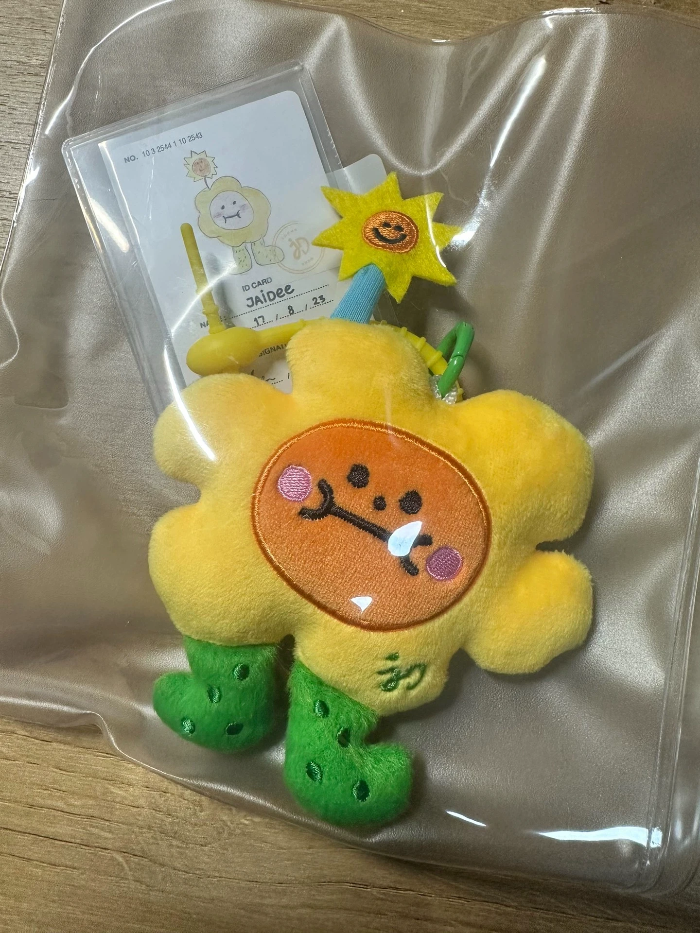 2025 New Arrival Official In Stock Thai Star JoongDunk Jaidee Breezy Ballon Keychain 11cm