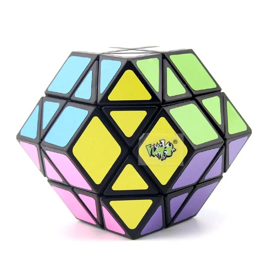 LanLan Idea 12 Axis Dodecahedron Rhombohedral Magic Cube Brain Teasers Megaminx Speed Puzzle Cubo Magico Toys Holiday Gifts