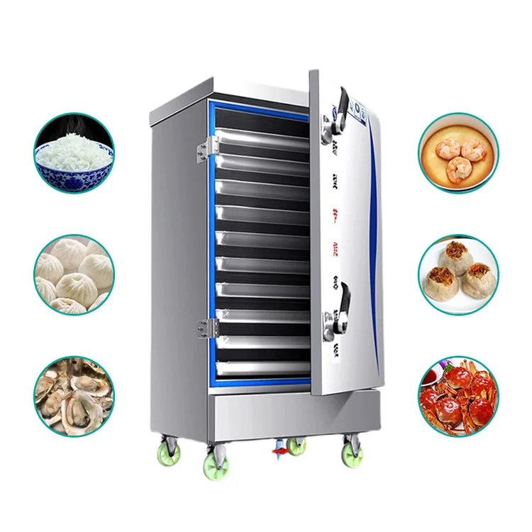 RUITAI Stainless Steel Commercial Electric Tamale Steamer Food Steamer Machine Food Steaming Machine