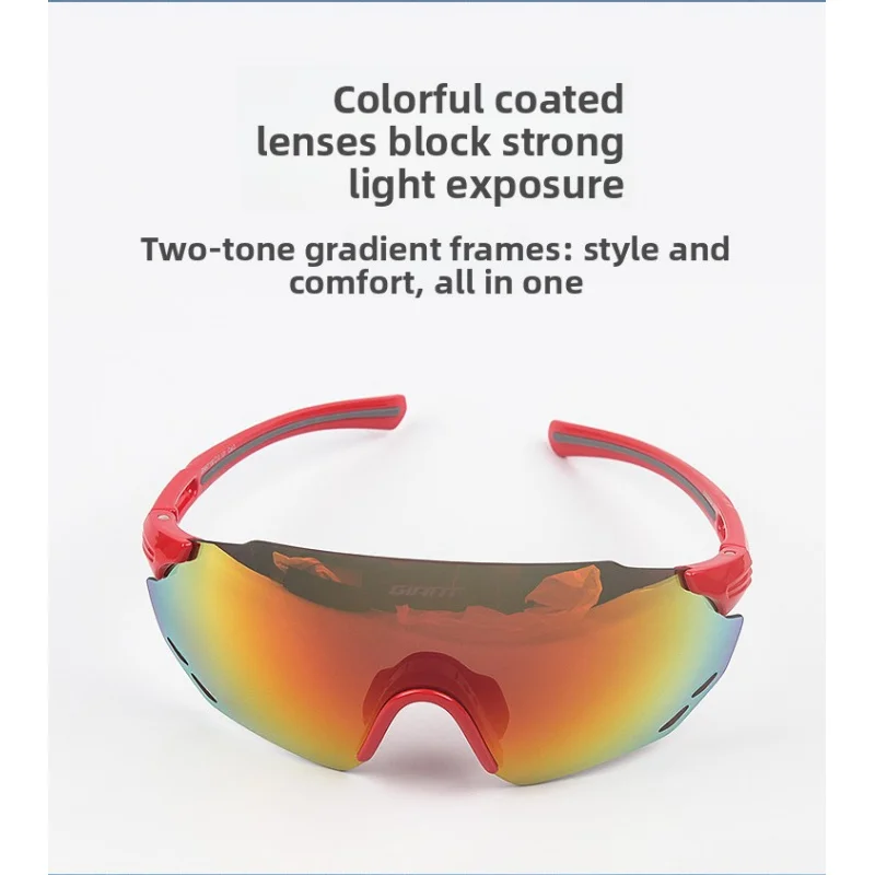 

ПрименимыеGIANT гигантские детские солнцезащитные очки, молодежные уличные ветрозащитные красочные велосипедные очки с защитой от ультрафиолета