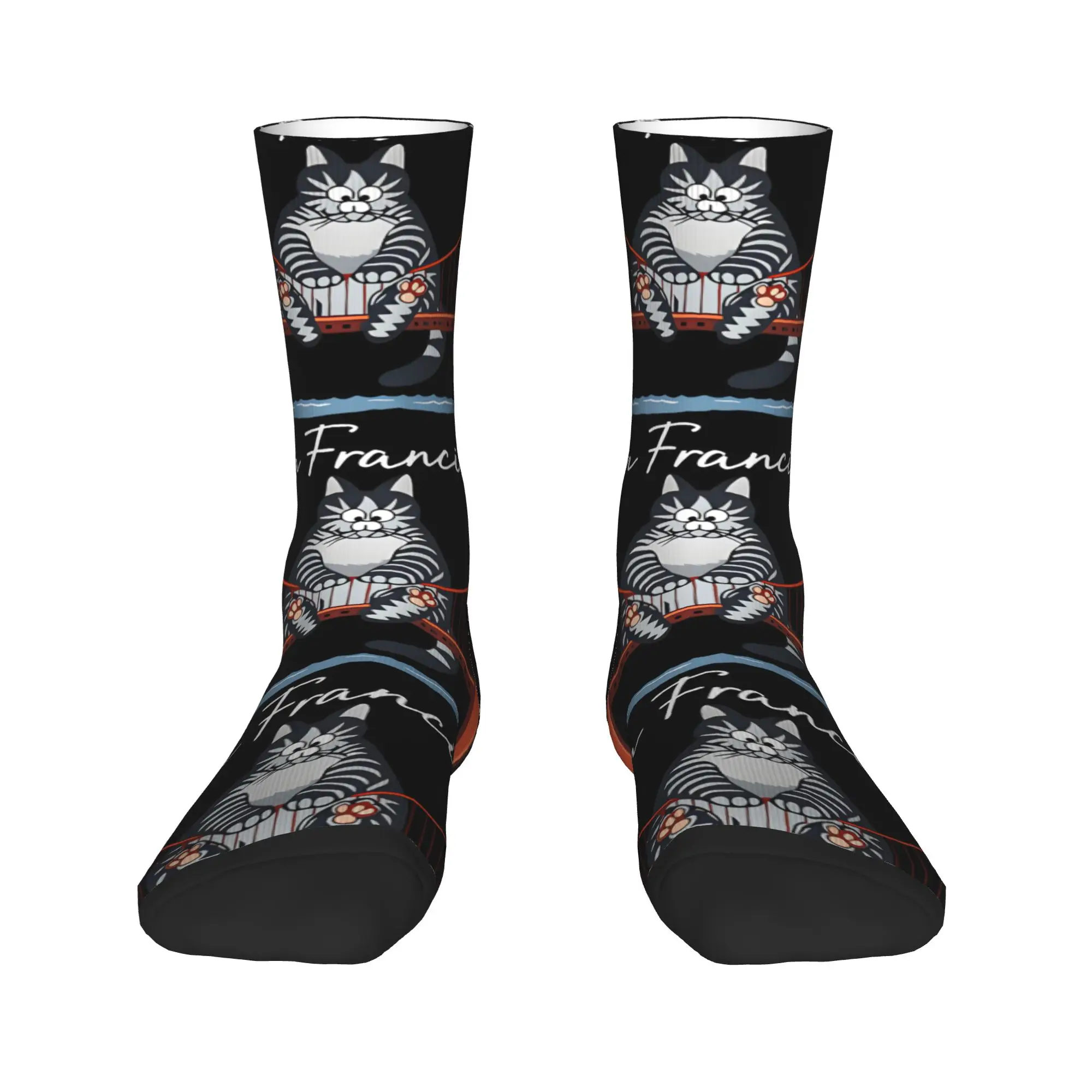 Ryan Gosling Cat Golden Gate Bridge Hail Mary Project Socks Winter Stockings Fashion Men Warm Soft Socks  Cycling Non-Slip Socks