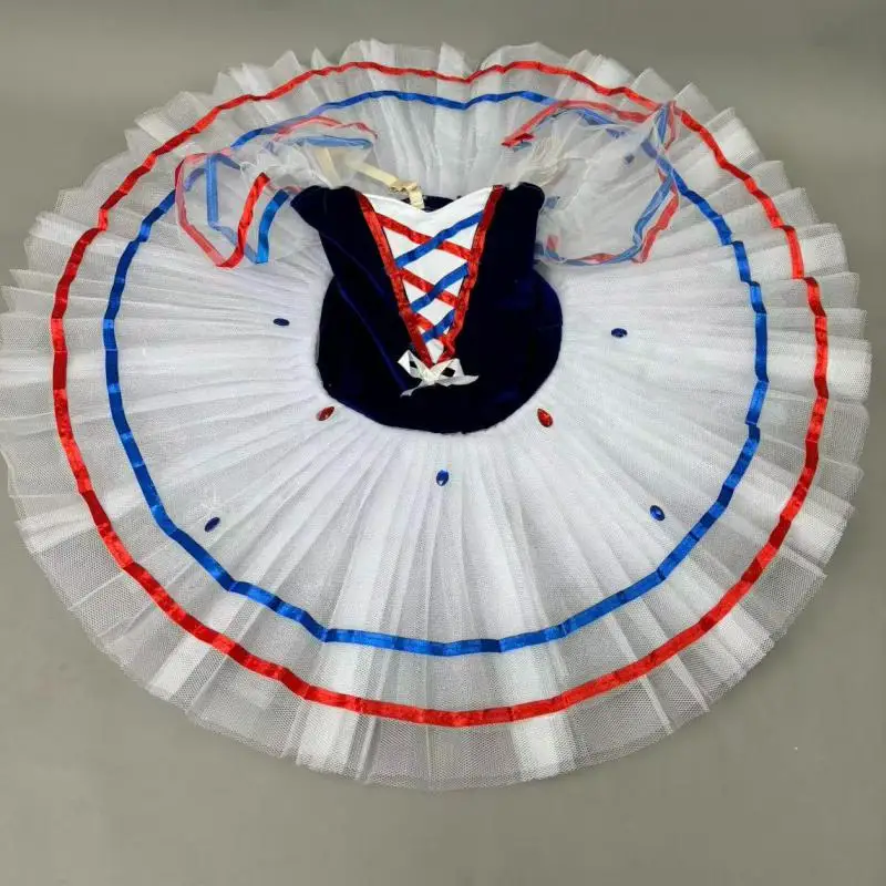 الباليه التنانير الفتيات الاطفال الأطفال راقصة الباليه ملابس فتاة المهنية الباليه تنورات قصيرة طبق الباليه النساء فساتين الحفلات
