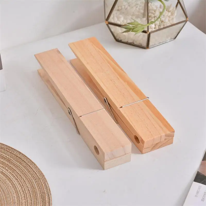 Giant Clothespin Towel Holder Large Bathroom Towel Holder Clips With Spring Large Wooden Clothes Clips Space Saving And Sturdy