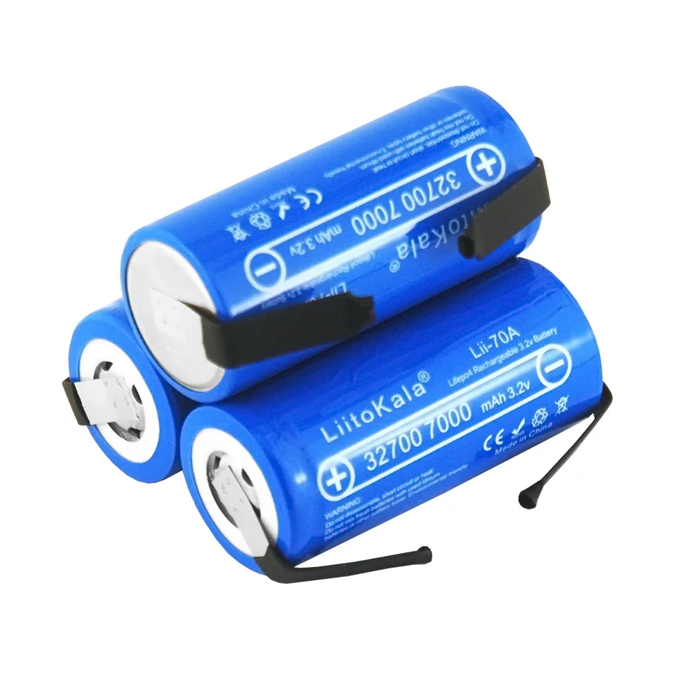 1-30 stks LiitoKala 70A-N 3.2 v 32700 7000 mAh lifepo4 oplaadbare batterij cel 5C ontlading batterij voor Backup Power zaklamp