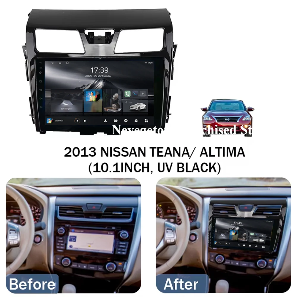 Android 15 For Nissan Teana Altima J33 2013 2014 2015 Car Radio Multimedia Video Player Navigation GPS Wireless Auto Carplay DIN