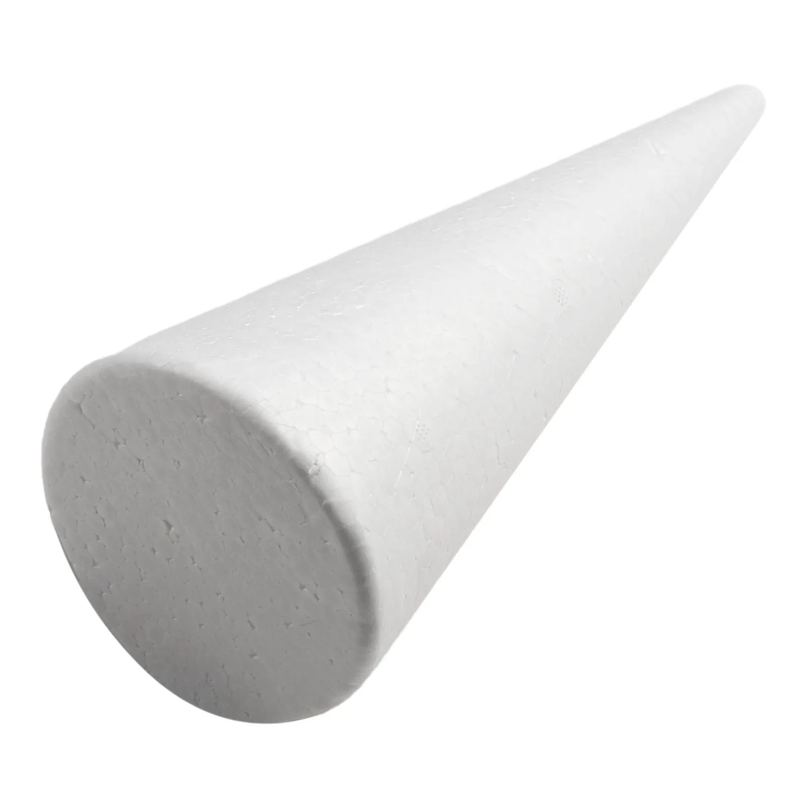 1pc Foam Cones Polystyrene  For Crafts DIY Painting Triangle Tree Christmas Tree Flower Arrangement Props Festival Decorations