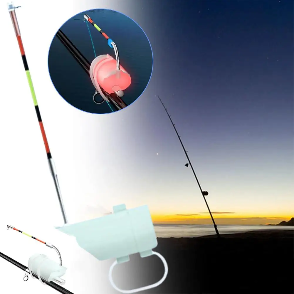 Night Fishing Float Bites Alarm With LED Light & Sound High Sensitivity Rod Tip Detection Bites Alerts Fishing Accessory - view 4