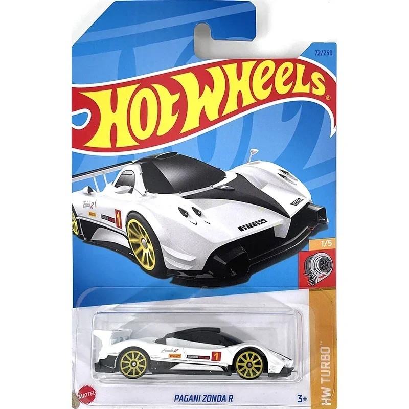 Original Hot Wheels Car Boy Toy 1/64 Diecast Mitsubishi Pajero Evolution Pagani Zonda Porsche 935 Dodge Charger Volvo Honda Gift