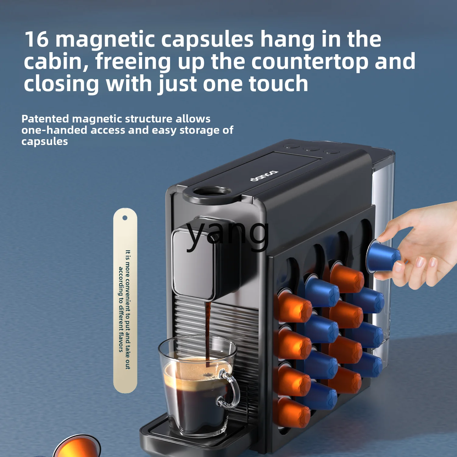 lcx capsule coffee machine for home office small automatic portable commercial use