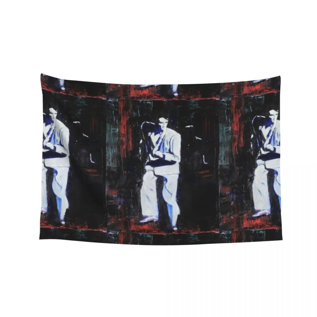 

Portrait of David Byrne, Talking Heads - Stop Making Sense! Tapestry Bed Room Decoration Room Decorations Aesthetics Tapestry