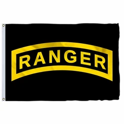 U.S. Army Ranger Flag 4` x 6` FT Polyester Large American United States USA Army Airborne Military Flags and Banners