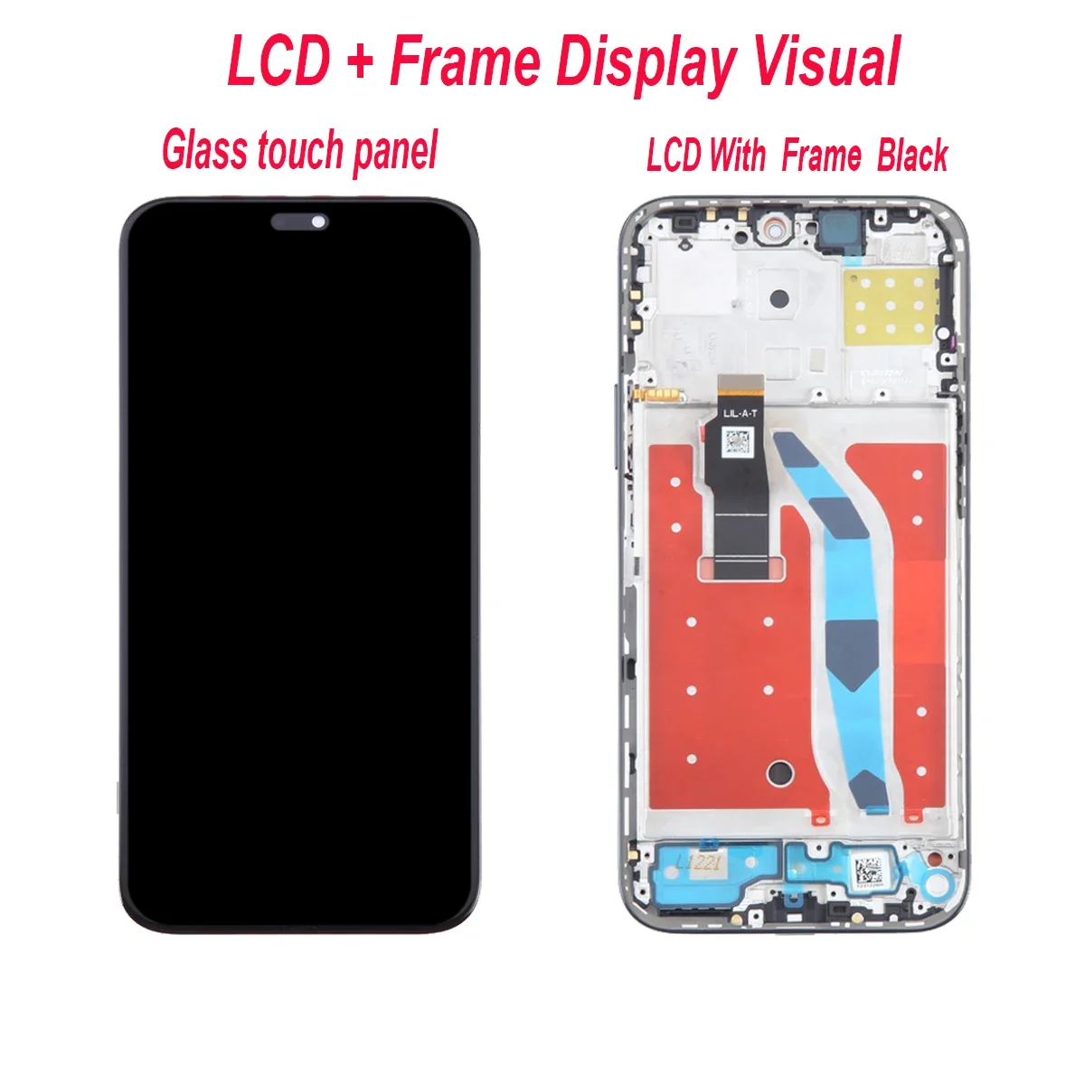 AMOLED LCD Display Touch Screen Digitizer Assembly For Honor 200 Lite LLY-NX1