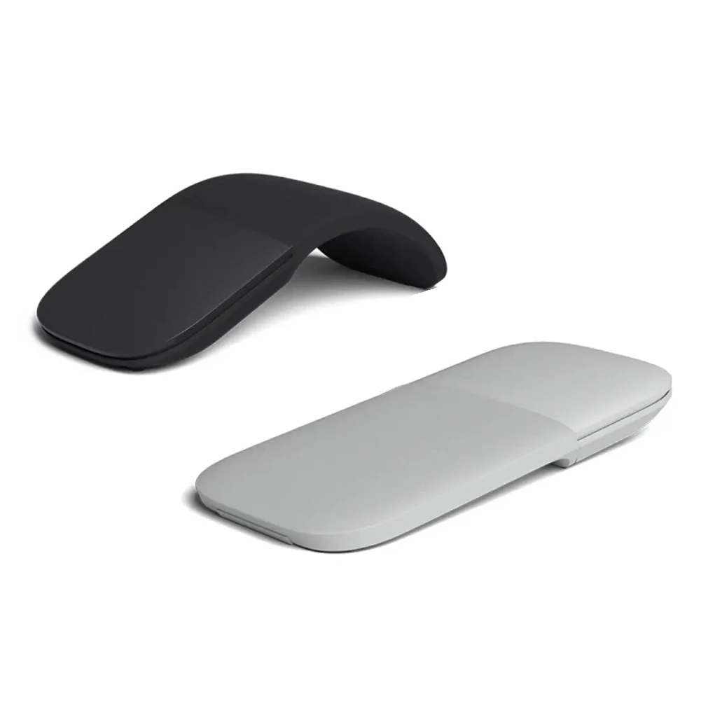 Bluetooth Foldable Wireless Ergonomic Arc Touch Computer Mouse Silent PC Mouse Wireless Ergonomic Mouse Folding Bluetooth Mouse