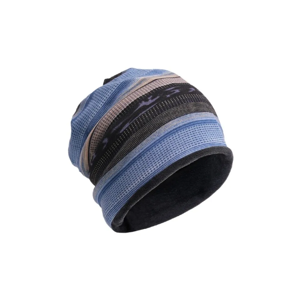 

Fashion Soft Scarf Warm Hat Fleece Lined Keep Warm Winter Knitted Hat Windproof Thickened Beanies Bonnet for Women