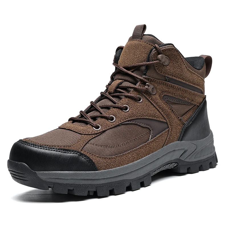 2026 New Arrival Outdoor Hiking Shoes for Men Mesh Comfortable Trekking Sneakers Wear-resistant Non-slip Mountain Sports Shoes