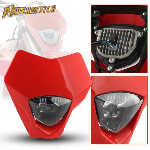 Faro LED para motocicleta Gas EC 250 300 250F 350F EX300 250F 350F 450F MC 250F 450 accesorios para Motocross Pit Dirt Bike