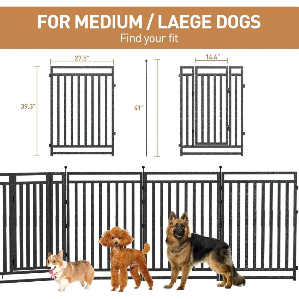 Large Dog Kennel Outdoor Dogs Enclosure House Pen 40