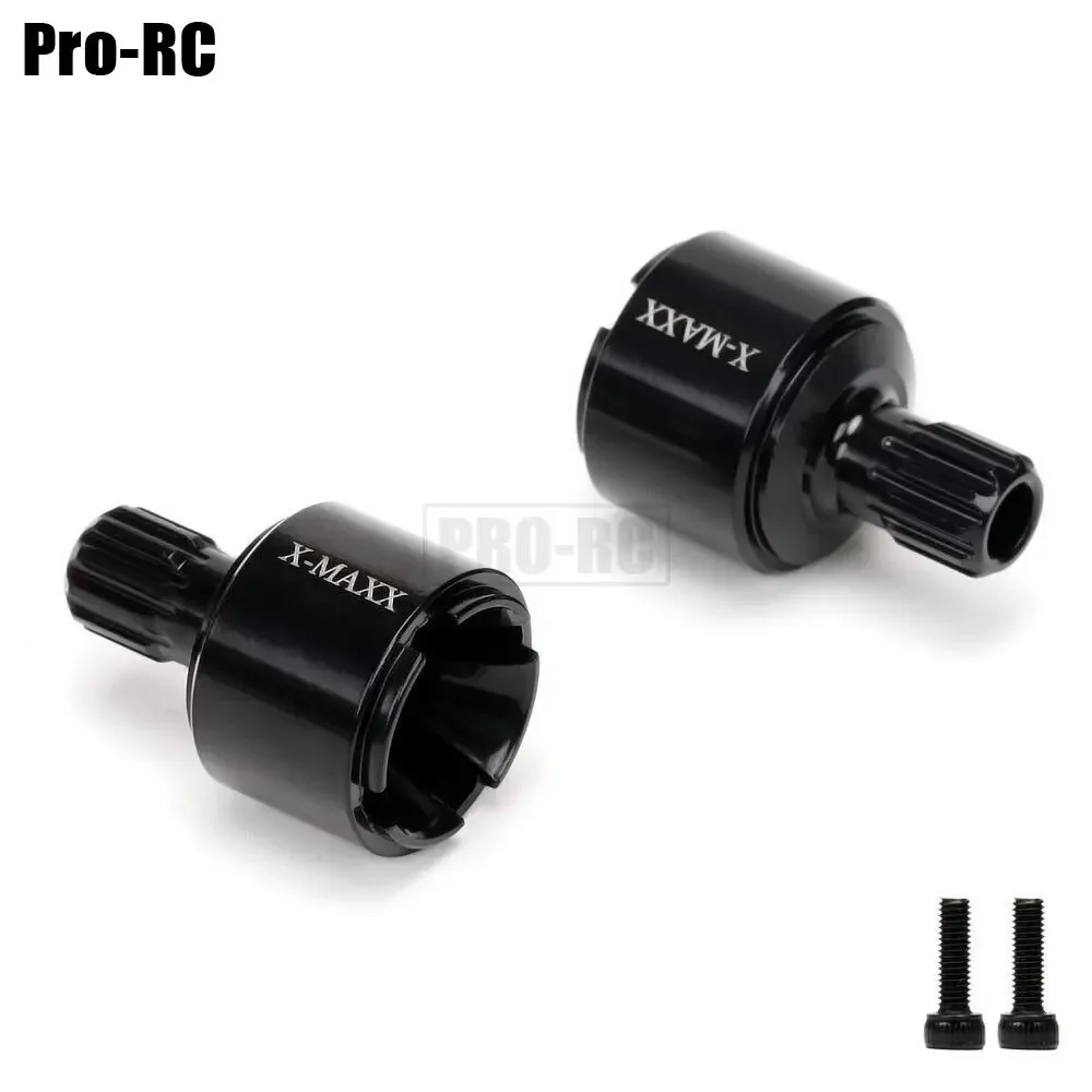 2 Stuks Gehard Staal Drive Cup 7754X Set Voor of Achter voor 1/5 Traxxas X-Maxx XMAXX 8S 77086-4 Rc Monster Truck Auto Upgrade Deel