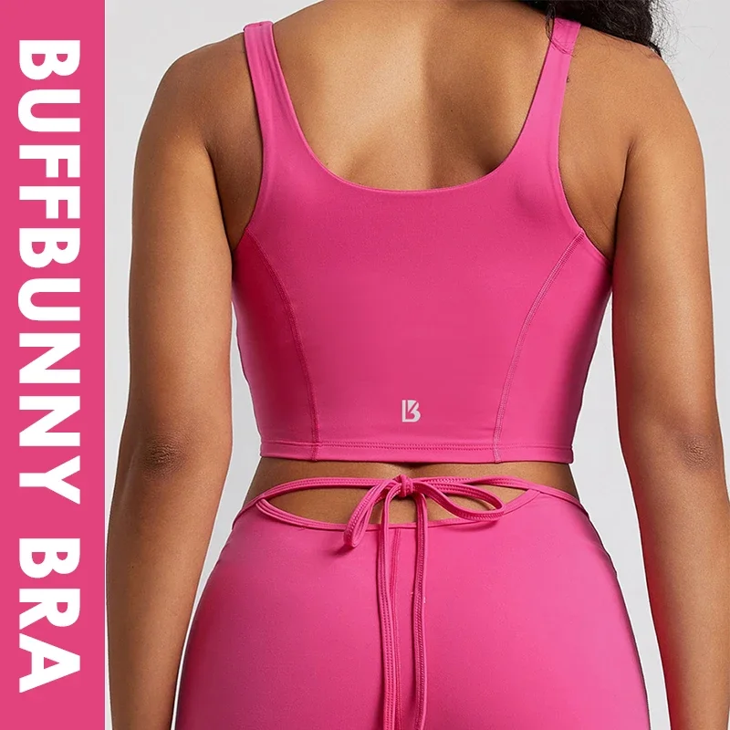 Buffbunny Bh Vrouwen Fitness Sport Top Yoga Sportkleding Zachte Gym Workout Tops Ademende Buff Bunny Crop Running Gym Ondergoed