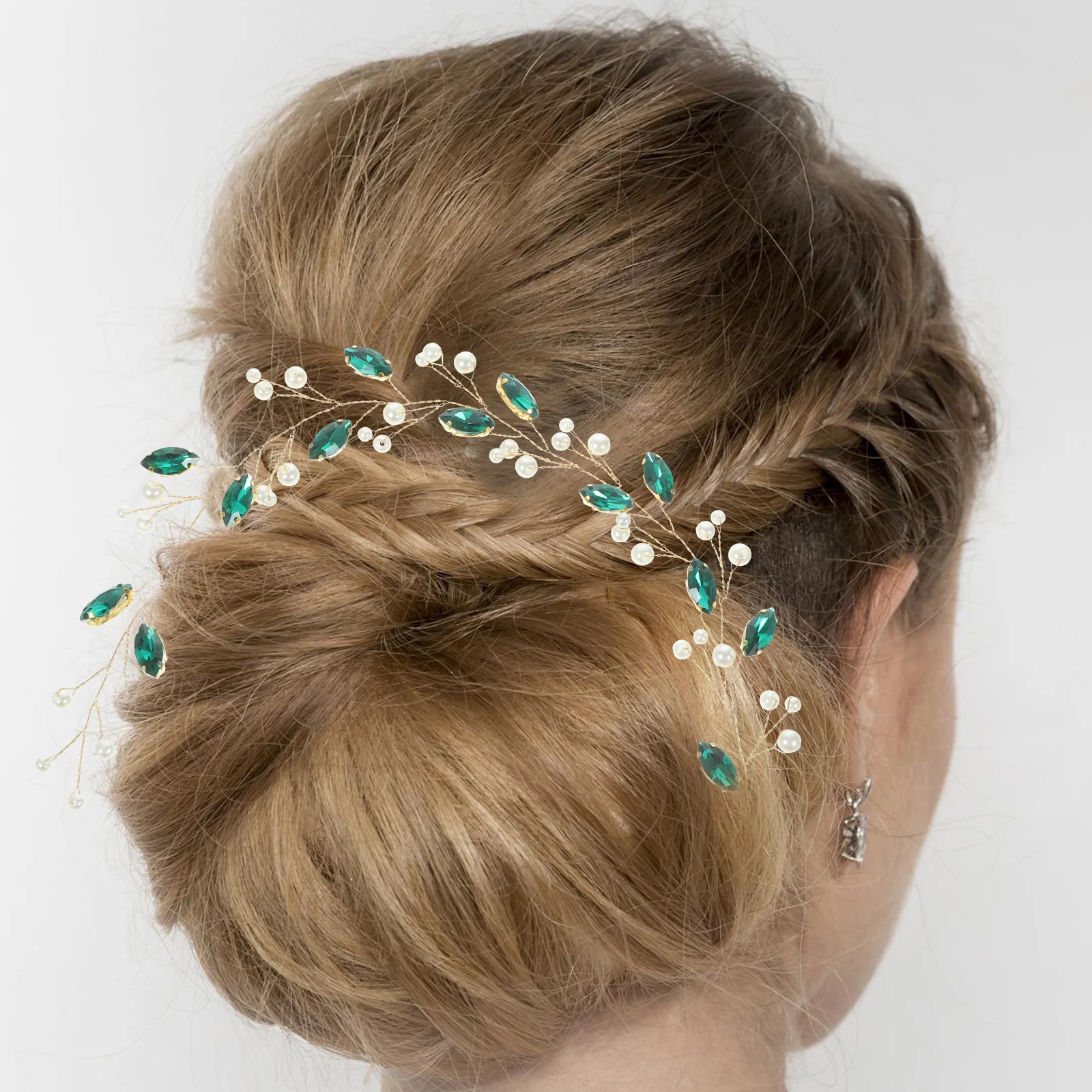 

Hair Decoration Headband Elegant Wedding Headpiece Stunning Hair Accessory Styling Tool for Parties