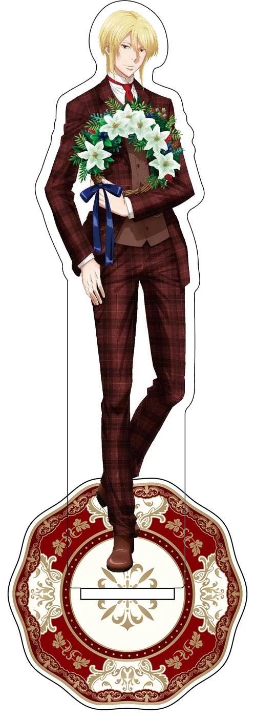 Anime Fans Gifts Moriarty the Patriot William Moriarty HD Figures Acrylic Stand Desktop Ornament Series About15cm