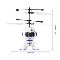 Mini Bee Drone Induction UFO Toy RC Helicopter Quadrocopter Fairy Flying Ball for Kids Hand Operated Gift 6