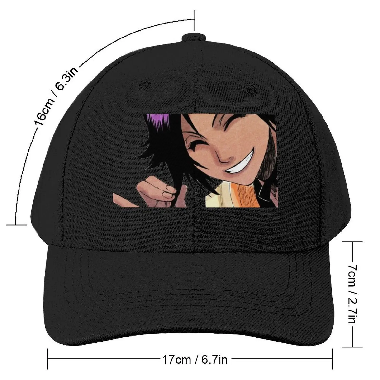 Yoruichi Shihouin, Bleach Baseball Cap Anime Hat cute Rugby Custom Cap Designer Man Women's