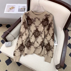 New elegant Women woolen Sweater Basic Pullovers winter Fashion soft Knitting Sweaters Long Sleeve Female Pullover Tops