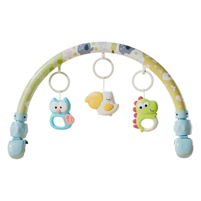 Stroller Activity Toy Battery Powered Activity Arch Fascinating Toys Stroller Entertainment Toy With Light Suspended Pendant