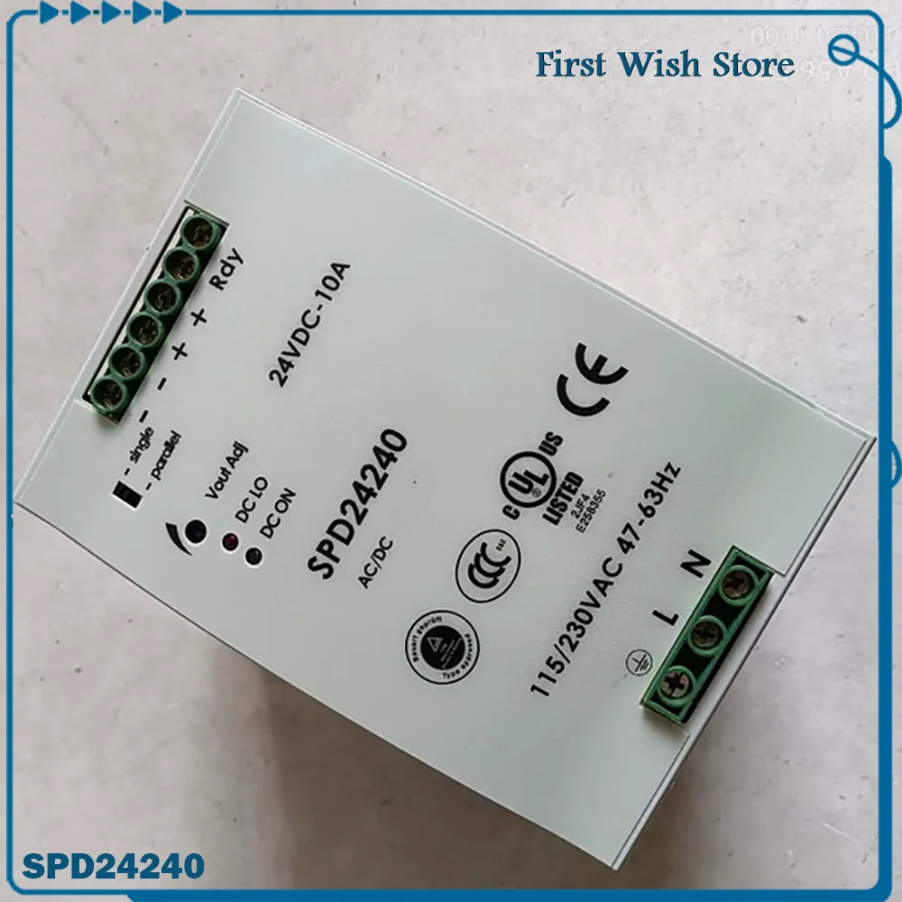 

24VDC 10A 240W Switching Power Supply SPD24240