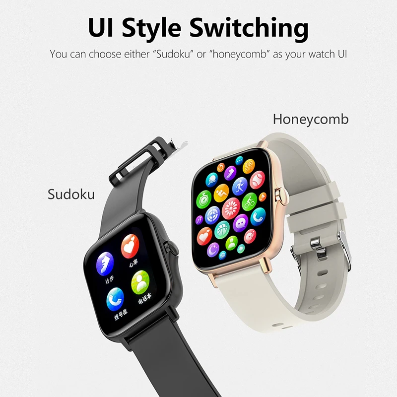 Smart Watch For Men Women Gift For Xiaomi Full Touch Screen Sport Fitness Watches BT Call Digital Smartwatch