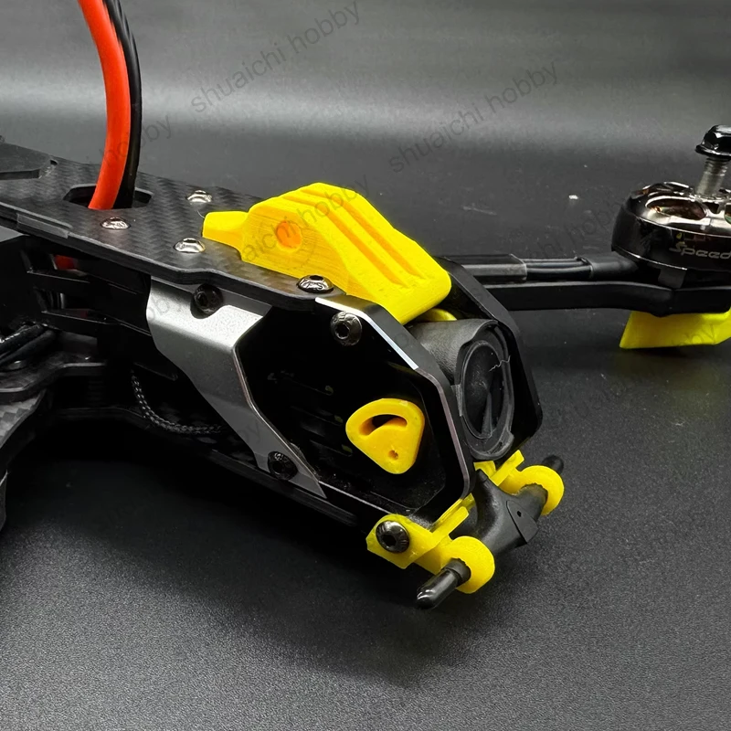 Adaptateur de montage d'objectif de caméra Compatible O4 Pro VTX, 2 paires, avec vis pour Drone FPV SpeedyBee Mario5/Mario8, pièces de rechange