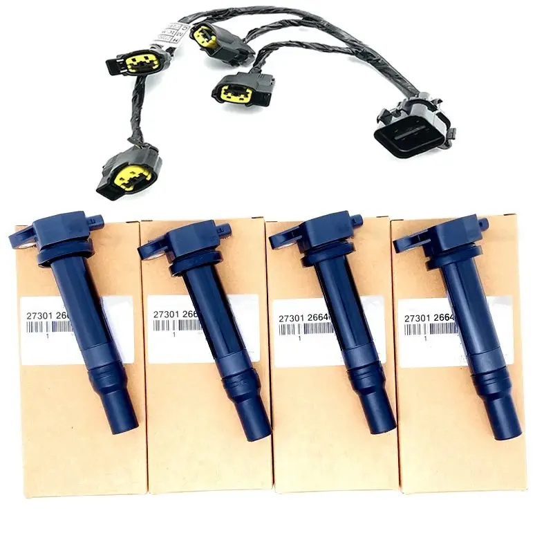 

27301-26640 Ignition Coil For Hyundai Accent Elantra Kia Rondo Rio Rio5 L4 1.6 2006-2011 5C1586 C1543 27301 26640 2730126640