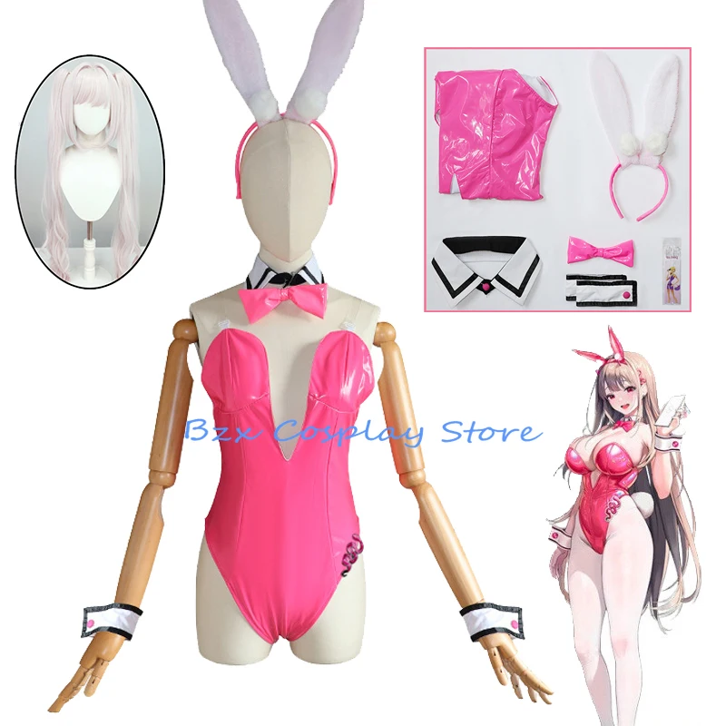 Alice Gioco Cosplay NIKKE La Dea della Vittoria Costume Sexy Bunny Girl Battle Uniform Halloween Party Body Outfit per le donne