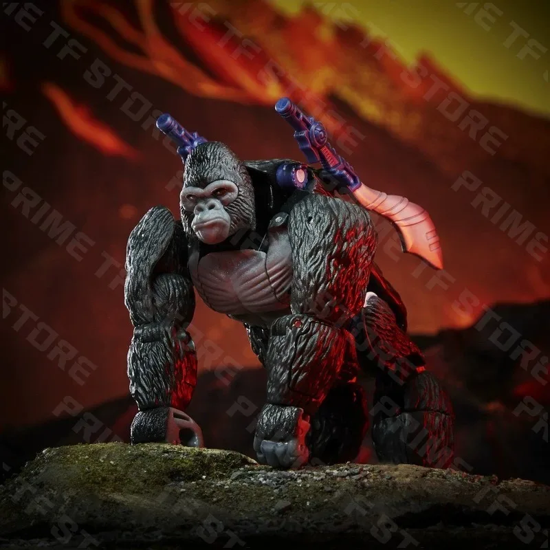 Original Hasbro Transformers War for Cybertron Kingdom F0691 Optimus Primal WFC-K8 Voyager-class Anime Figure Toy