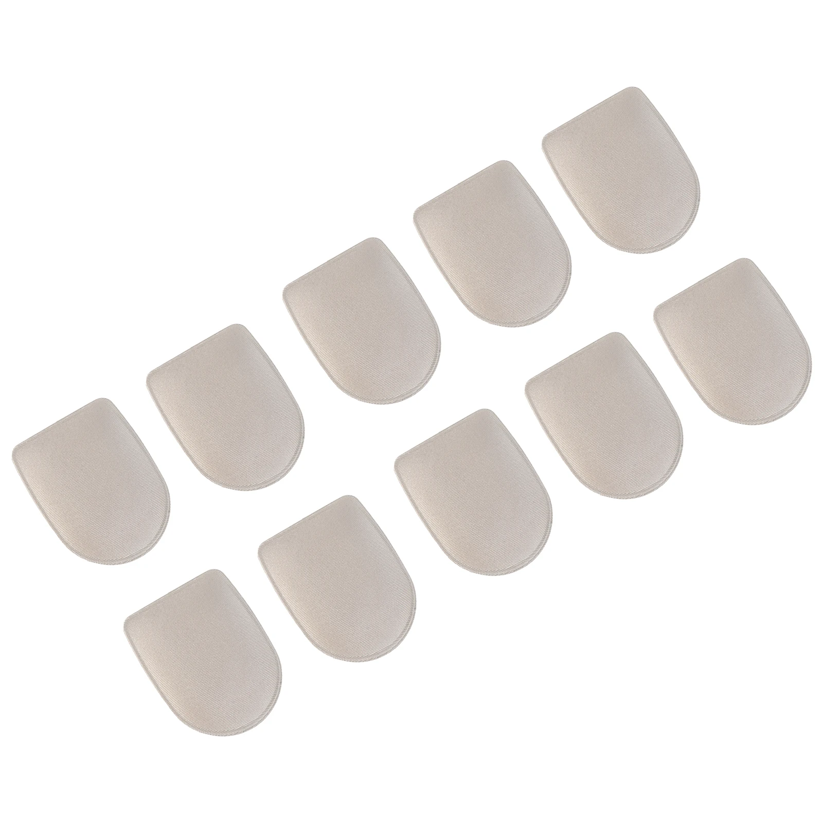 

5 Pairs Shock-absorbing Heel Pad Insoles Shoe Stress Reliever Comfort Men and Women Pads