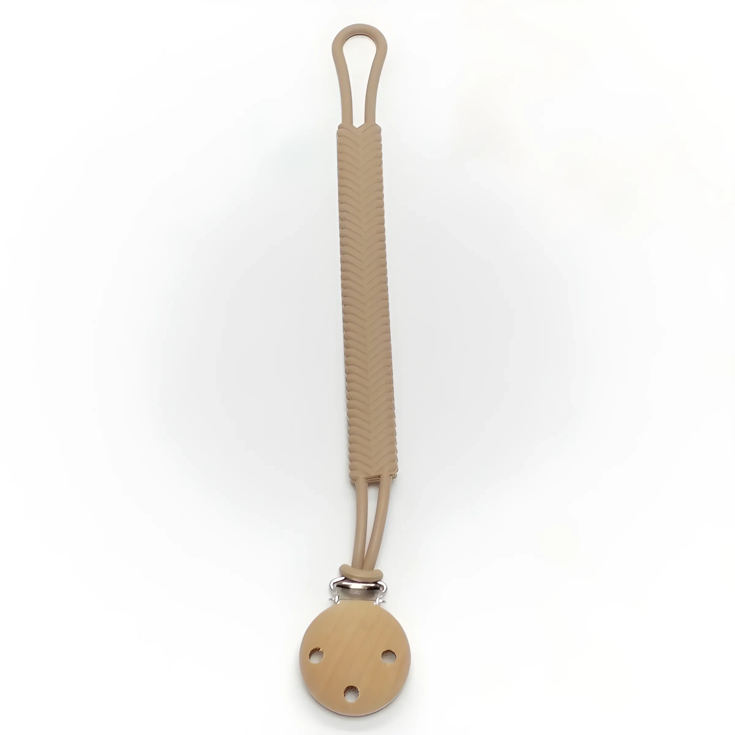 Baby Schnuller Beißring Anti Drop Kette Seil Lebensmittelqualität Silikon Ein Schnullerkette Anhänger – Detail 6