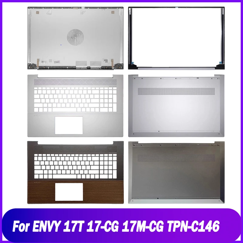 New Rear Lid For HP ENVY 17T 17-CG 17M-CG TPN-C146 Laptop LCD Back Cover Front Bezel Palmrest Upper Bottom Case A B C D Cover