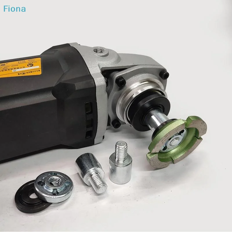✔Angle Grinder M10 To M14 Adapter Thread Converter Adapte Interface Connector Screw Connecting Rod Nuts Slotting Back