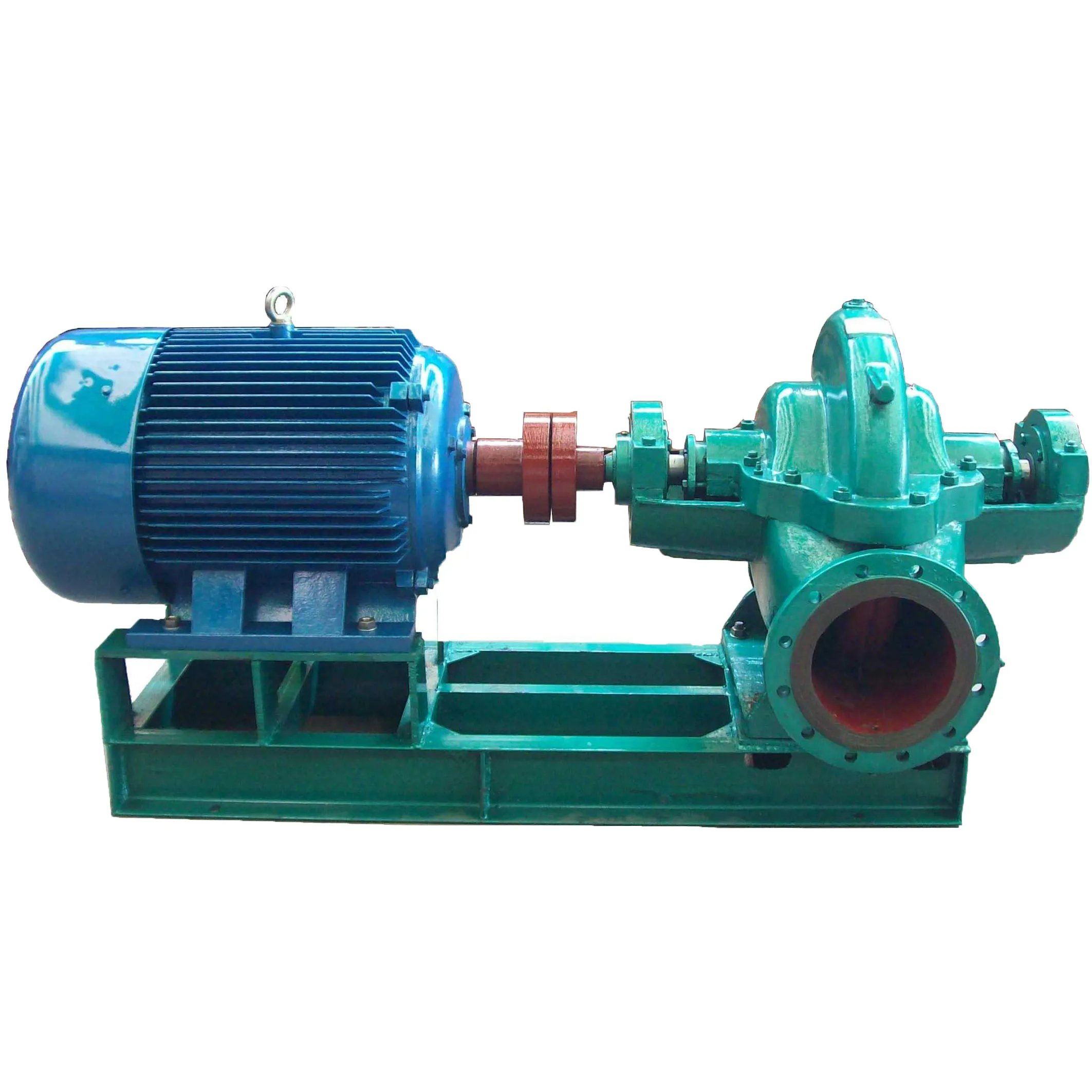 Pompa industriale ad alta pressione grande Pompa divisa da 55 kW 1000,5 m S Macchina centrifuga per pompaggio acqua di mare ad alto sollevamento 60 Hz a doppia aspirazione