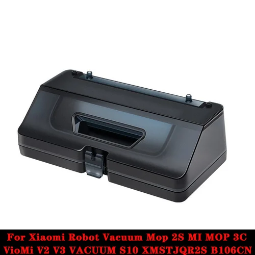 샤오미 로봇 진공 2S 3C VioMi V2 V3 VACUUM S10 XMSTJQR2S B106CN, 2 in 1 물 탱크 먼지 상자 예비 부품 