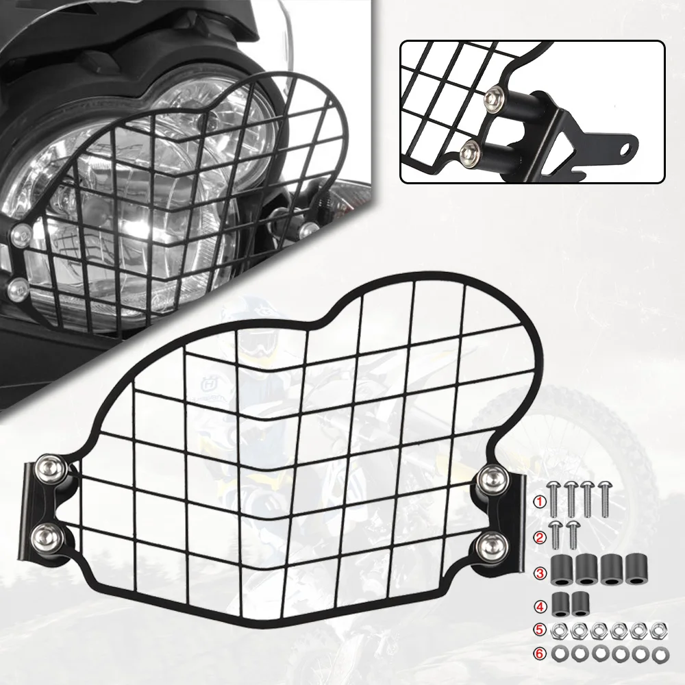 

For BMW G650GS G650 G 650 GS 650GS XMOTO 2007-2017 2016 Motorcycle Accessories Headlight Grille Guard Headlamp Cover Protector