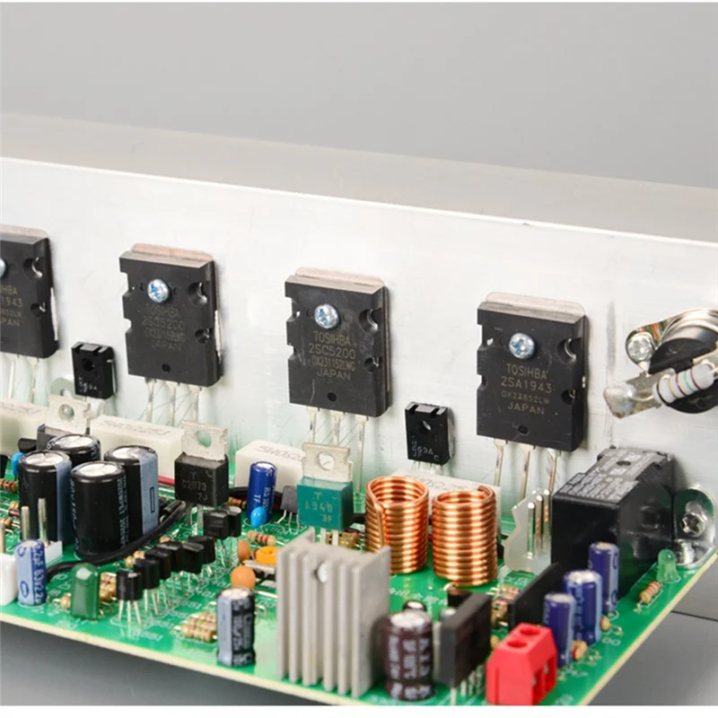 

High Quality-PMX-300W Amplifier Board 2SA1943/C5200 300W+300W With Temperature Control 2.0 Channel HIFI Music Amplificador Audio
