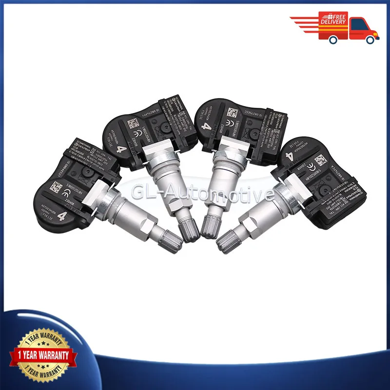 

1/4PCS 433MHZ Car TPMS Tire Pressure Sensor For Infiniti QX50 Nissan Altima Cube Leaf Rogue 407003VU0A 407003VU0B