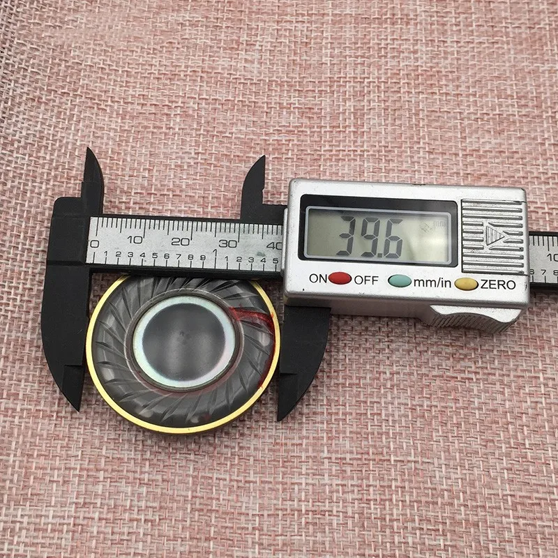 1.5 polegada de alta fidelidade fone de ouvido alto-falante unidade 40mm sobre a orelha fone de ouvido motorista peças reparo 28ohm para bluetooth fone de ouvido diy som bom 2pcs